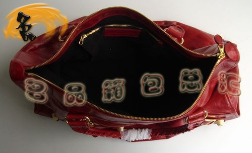 084334B BALENCIAGA巴黎世家 最新款休閑女士手提包 經典款機車包 時尚女包