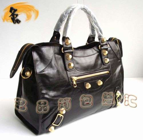 084332B BALENCIAGA����C܇�� �����������¿� ��ɫţƤ�r��Ůʿб��/�����