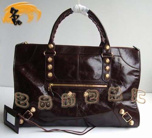 084334B BALENCIAGA巴黎世家 最新款時尚休閑女士手提包 經典款機車包