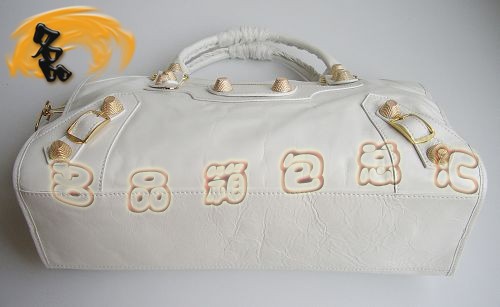 084338B 超A1:1品質(zhì) BALENCIAGA經(jīng)典機(jī)車(chē)包 斜挎包 巴黎世家時(shí)尚手提包