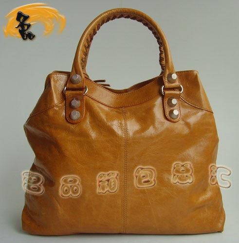 084326A BALENCIAGA經典款 機車包 手挽包 巴黎世家時尚女士手提包 專柜品質