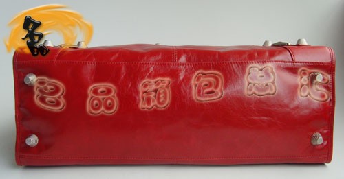 084334A 明星最愛款 巴黎世家 時(shí)尚女士手提包 BALENCIAGA經(jīng)典款 機(jī)車包