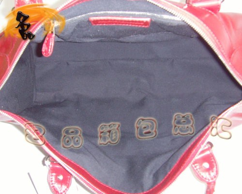 084334A 明星最愛款 巴黎世家 時(shí)尚女士手提包 BALENCIAGA經(jīng)典款 機(jī)車包