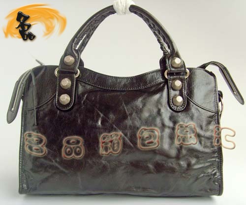 084332A 專柜品質 BALENCIAGA最新款時尚女士手提包 機車包 巴黎世家斜挎包