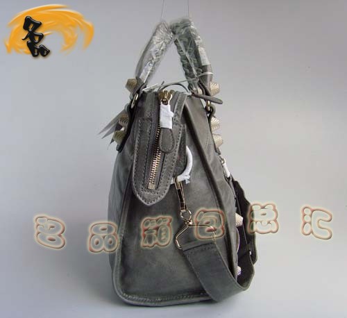 084332A 專柜品質 BALENCIAGA時尚休閑女士斜挎包 巴黎世家機車包 手提包