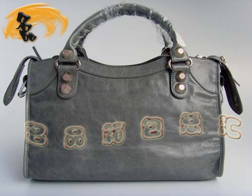 084332A 專柜品質 BALENCIAGA時尚休閑女士斜挎包 巴黎世家機車包 手提包