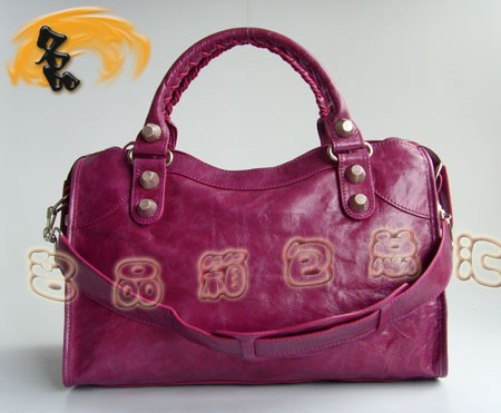 084332A BALENCIAGA新款手提包 BALENCIAGA經典機車包 時尚休閑女士斜挎包