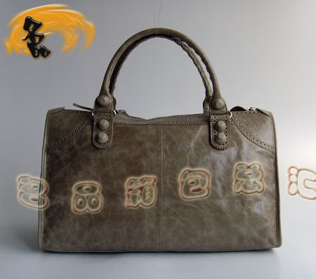 084824 BLENCIAGA熱賣新款花邊手提/手挽包 巴黎世家時尚女包 機車包