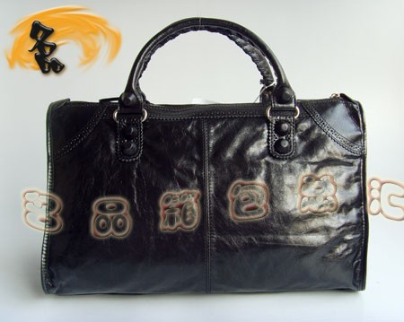 084824 BLENCIAGA�¿��ɫţƤŮ�� �C܇�� �������һ�߅�r��Ůʿ�����