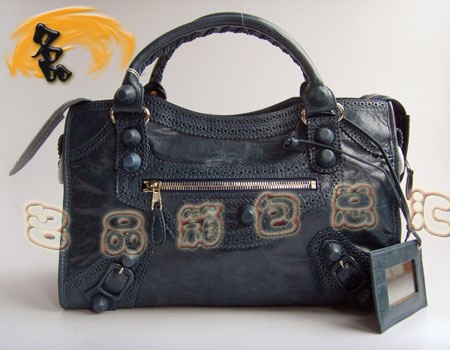 084832 時尚女士手提包 BLENCIAGA 經(jīng)典牛皮斜挎包 巴黎世家經(jīng)典款機車包