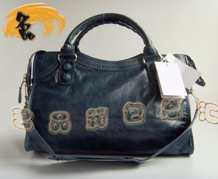 084832 時尚女士手提包 BLENCIAGA 經(jīng)典牛皮斜挎包 巴黎世家經(jīng)典款機車包