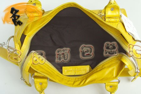 084832 BLENCIAGA機車包 巴黎世家經典女士手提包 巴黎世家新款牛皮花邊斜挎包