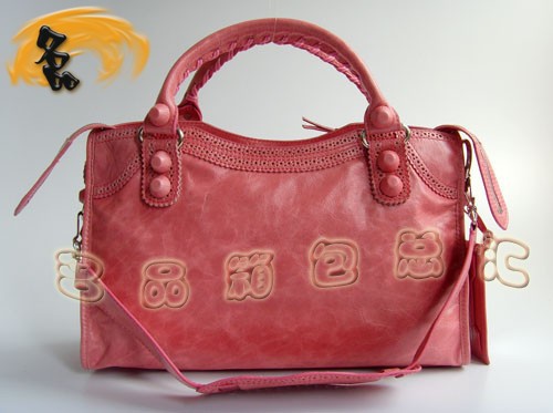 084832 專柜品質(zhì) BLENCIAGA 時(shí)尚牛皮女士手提包 機(jī)車包 巴黎世家斜挎包