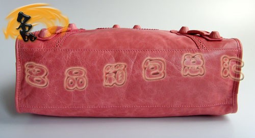 084832 專柜品質(zhì) BLENCIAGA 時(shí)尚牛皮女士手提包 機(jī)車包 巴黎世家斜挎包