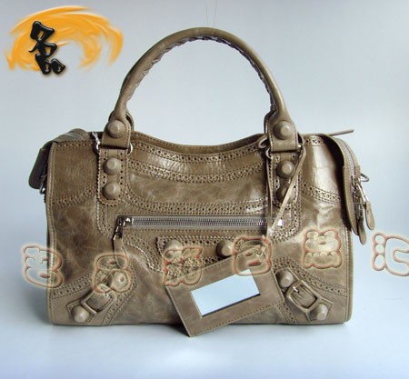 084832 巴黎世家新款高檔牛皮女包 機車包 BLENCIAGA 時尚手提/斜挎包