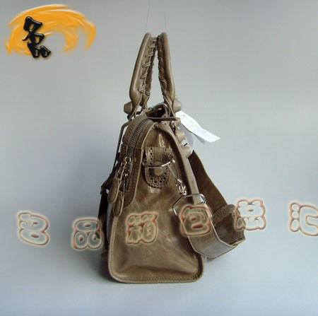 084832 巴黎世家新款高檔牛皮女包 機車包 BLENCIAGA 時尚手提/斜挎包