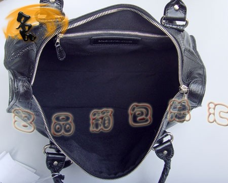 084832 明星最愛款 時尚蕾絲邊牛皮女士手提包 斜挎包 BLENCIAGA經典機車包