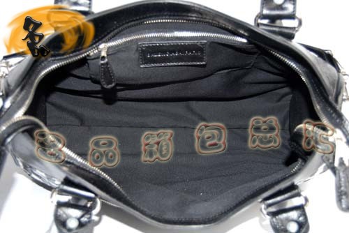 084332 BLENCIAGA新款黑白編織手袋 BLENCIAGA機車包 斜挎包 經典女士手提包