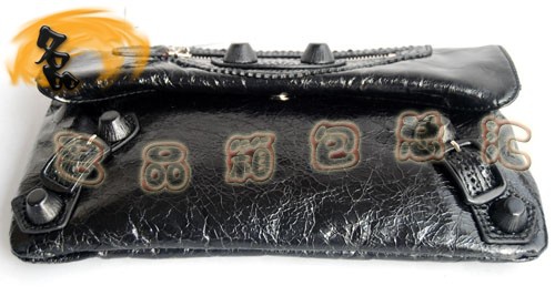 084351 �¿�Ůʿ�ְ� �������Һ�ɫţƤ���ð� BLENCIAGA�����Ůʿ�����