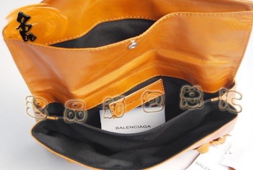 084351 超A品質新款女士手拿包 巴黎世家經典晚宴包 BLENCIAGA牛皮花邊時尚女包