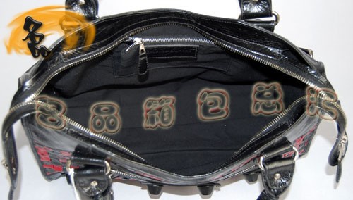 084832 BLENCIAGA新款牛皮編織女士手提包 巴黎世家斜挎包 BLENCIAGA機車包