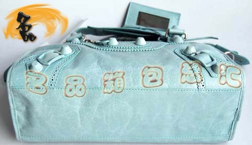 084832 BLENCIAGA最新款 BLENCIAGA手提包 巴黎世家斜挎包 機車包