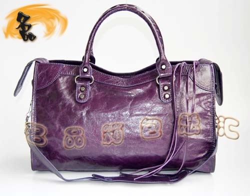 084332 巴黎世家新款時尚休閑女士手提包 BALENCIAGA機車包 經(jīng)典款斜挎包