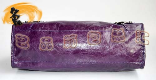 084332 巴黎世家新款時尚休閑女士手提包 BALENCIAGA機車包 經(jīng)典款斜挎包