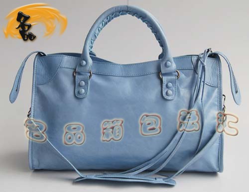 084332 超A女士斜挎包 BLENCIAGA新款牛皮時尚女包 手提包 巴黎世家機車包