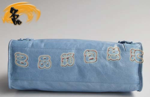 084332 超A女士斜挎包 BLENCIAGA新款牛皮時尚女包 手提包 巴黎世家機車包