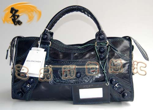 084824 超A品質時尚女士手提包 BALENCIAGA休閑手袋 巴黎世家經典機車包