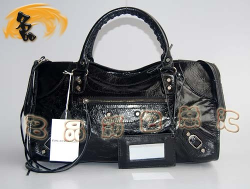 084328 專柜品質時尚女士牛皮斜挎包 巴黎世家新經典機車包 BALENCIAGA手提包