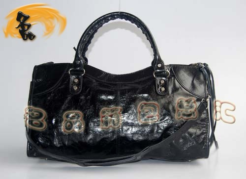 084328 專柜品質時尚女士牛皮斜挎包 巴黎世家新經典機車包 BALENCIAGA手提包