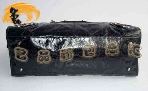 084328 專柜品質時尚女士牛皮斜挎包 巴黎世家新經典機車包 BALENCIAGA手提包