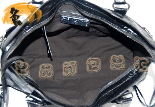 084328 專柜品質時尚女士牛皮斜挎包 巴黎世家新經典機車包 BALENCIAGA手提包