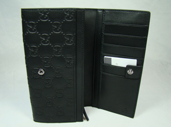 146229 GUCCI中長(zhǎng)款錢(qián)包 GUCCI新款牛皮壓花時(shí)尚男士錢(qián)包 GUCCI經(jīng)典款