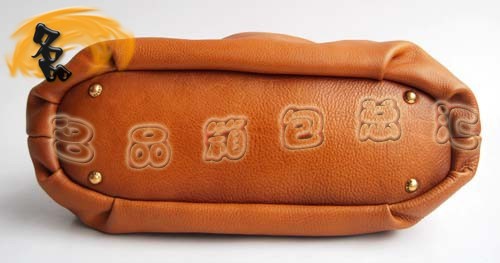 80046 普拉達 牛皮手提單肩熱賣女包 Prada單肩包 Prada手提包 淺啡色