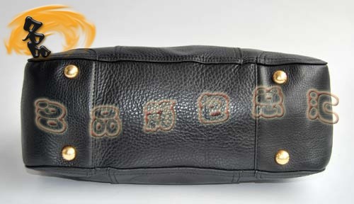 80041 Prada單肩包 Prada最新款高檔牛皮女包 Prada手提 手挽包 黑色