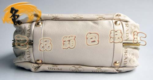 138501 Prada����ӡ����r�����eŮ�� �����_����� Prada�μ�� �װ�ɫ