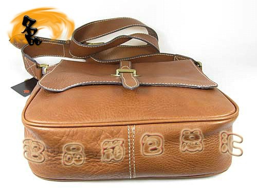 7812 瑪百莉 新款牛皮男包 Mulberry時尚男士斜挎包 一比一品質(zhì) 土黃色