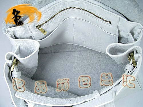 7803 瑪百莉最新廣告款 時尚女士手提包 Mulberry單肩包 Mulberry女包 白色