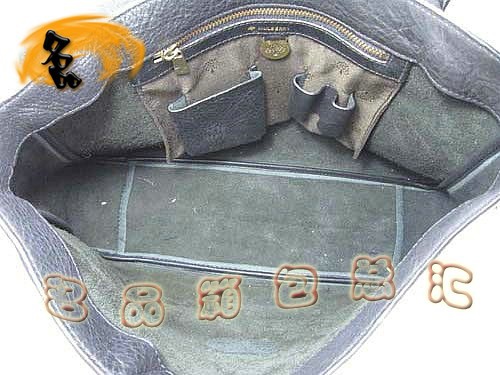 7813 一比一品質 瑪百莉 最新款時尚休閑男士斜挎包 Mulberry男包 黑色