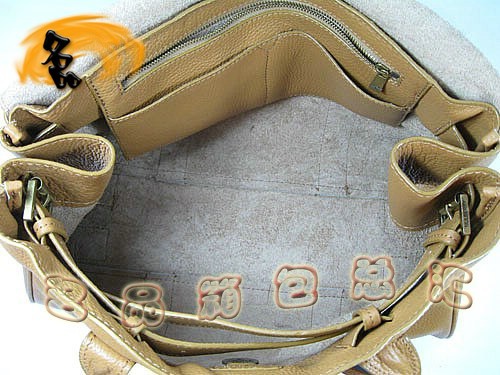 7803 瑪百莉最新廣告款 時尚女士手提包 Mulberry單肩包 Mulberry女包 土黃色