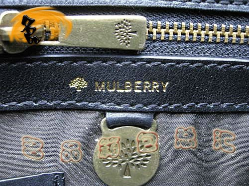 7812 瑪百莉 新款高檔牛皮男包 Mulberry時尚男士斜挎包 一比一品質 黑色