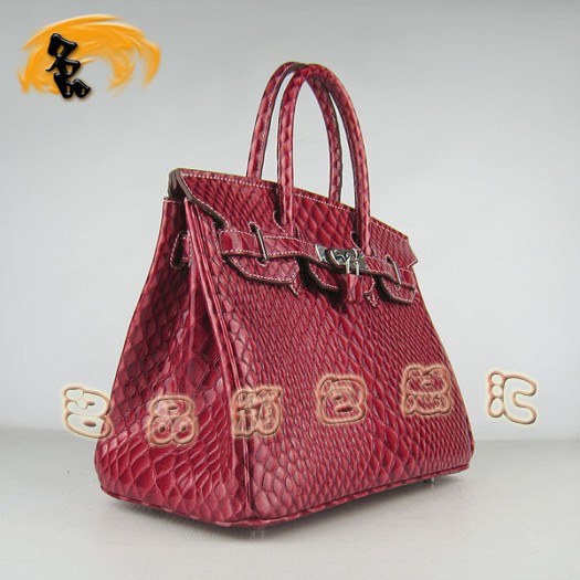 6088 1:1品質(zhì) Hermes最新款 魚紋手提包 Hermes Birkin 鉑金包 Hermes女包