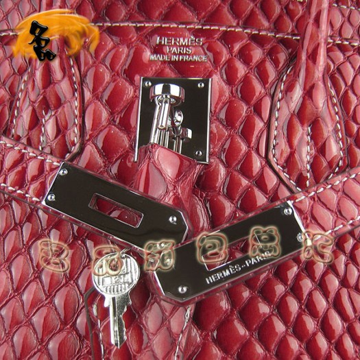 6088 1:1品質(zhì) Hermes最新款 魚紋手提包 Hermes Birkin 鉑金包 Hermes女包