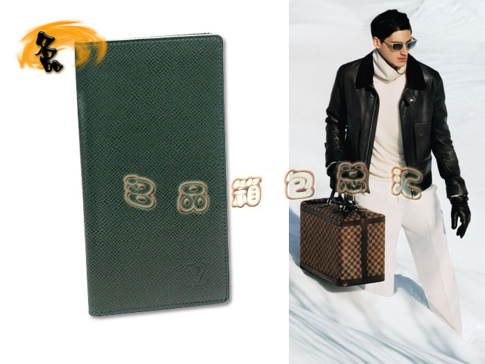 M30394 LV新款男士長(zhǎng)款錢(qián)夾 LV十字紋 LV牛皮包 LV錢(qián)包 LV卡包