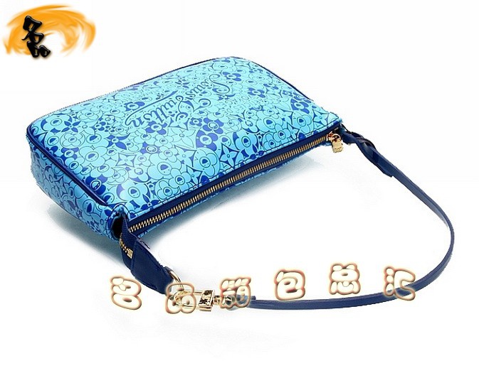 M93167 LV單肩包 LV新款沙灘系列小肩包 LV女包 LV太陽(yáng)花沙灘包 藍(lán)色