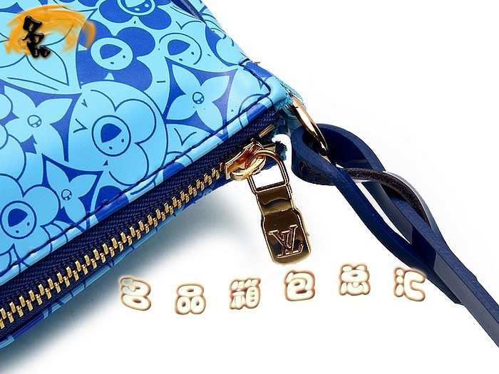 M93167 LV單肩包 LV新款沙灘系列小肩包 LV女包 LV太陽(yáng)花沙灘包 藍(lán)色