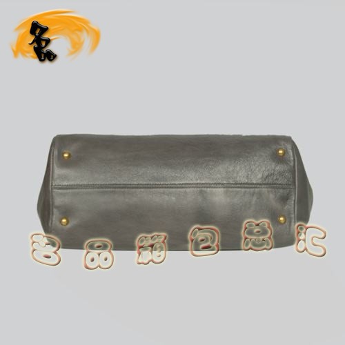 8587 Prada最新款時尚休閑女包 普拉達經(jīng)典手提包 Prada斜挎包 黑配灰色